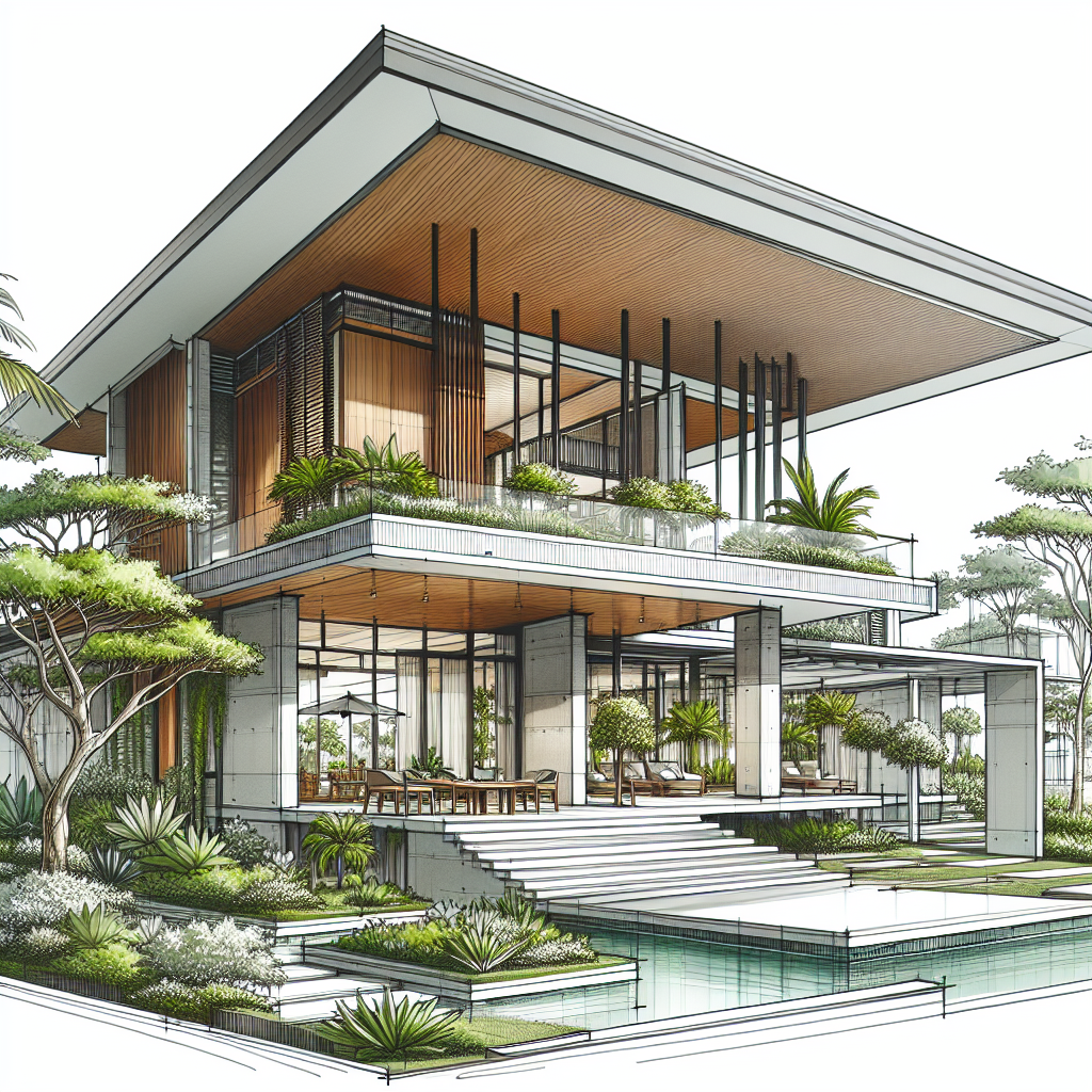 การวางพื้นที่บ้าน 2 ชั้นสไตล์ Contemporary อย่างชาญฉลาดเพื่อตอบสนองทุกมิติของชีวิต